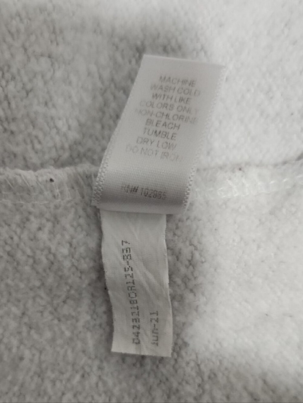 University Of Utah Light Heather Gray Red Cropped Hoodie Womens Juniors L - Picture 10 of 10